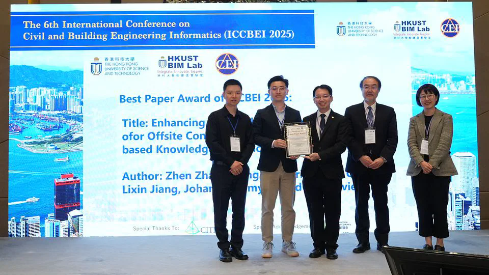 We won Best Paper Award at ICCBEI 2025