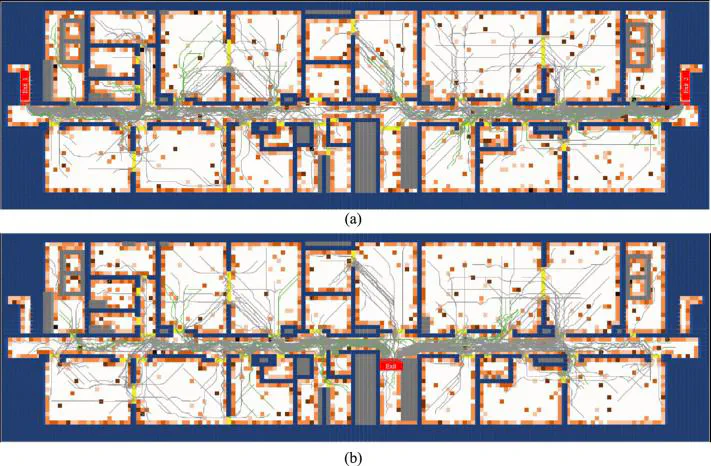 Agent-Based Building Earthquake Evacuation Simulation - AB2E2S